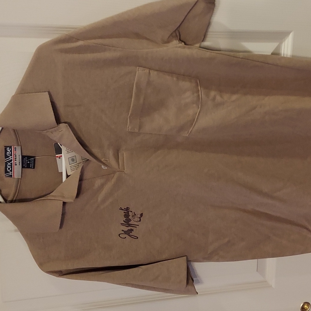 John Wanamaker Polo Uniform Shirt Small Vintage Deadstock